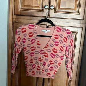 Forever 21 Kisses Cardigan